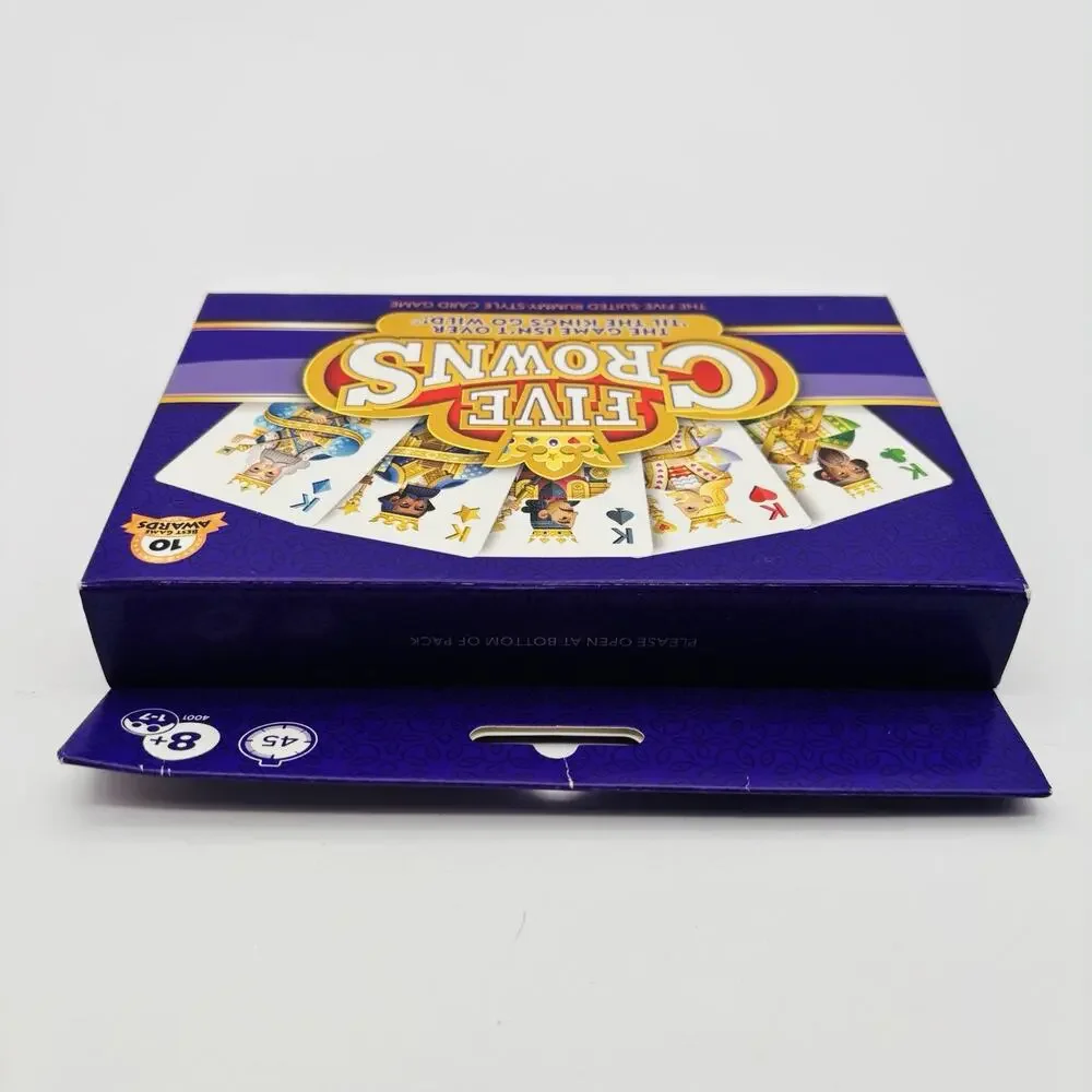 Five Crowns The Five Suited Rummy Style Card Game NEW AND SEALED